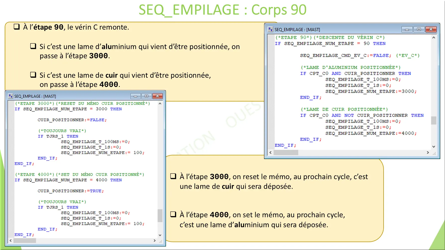 SEQ_EMPILAGE : Corps 90